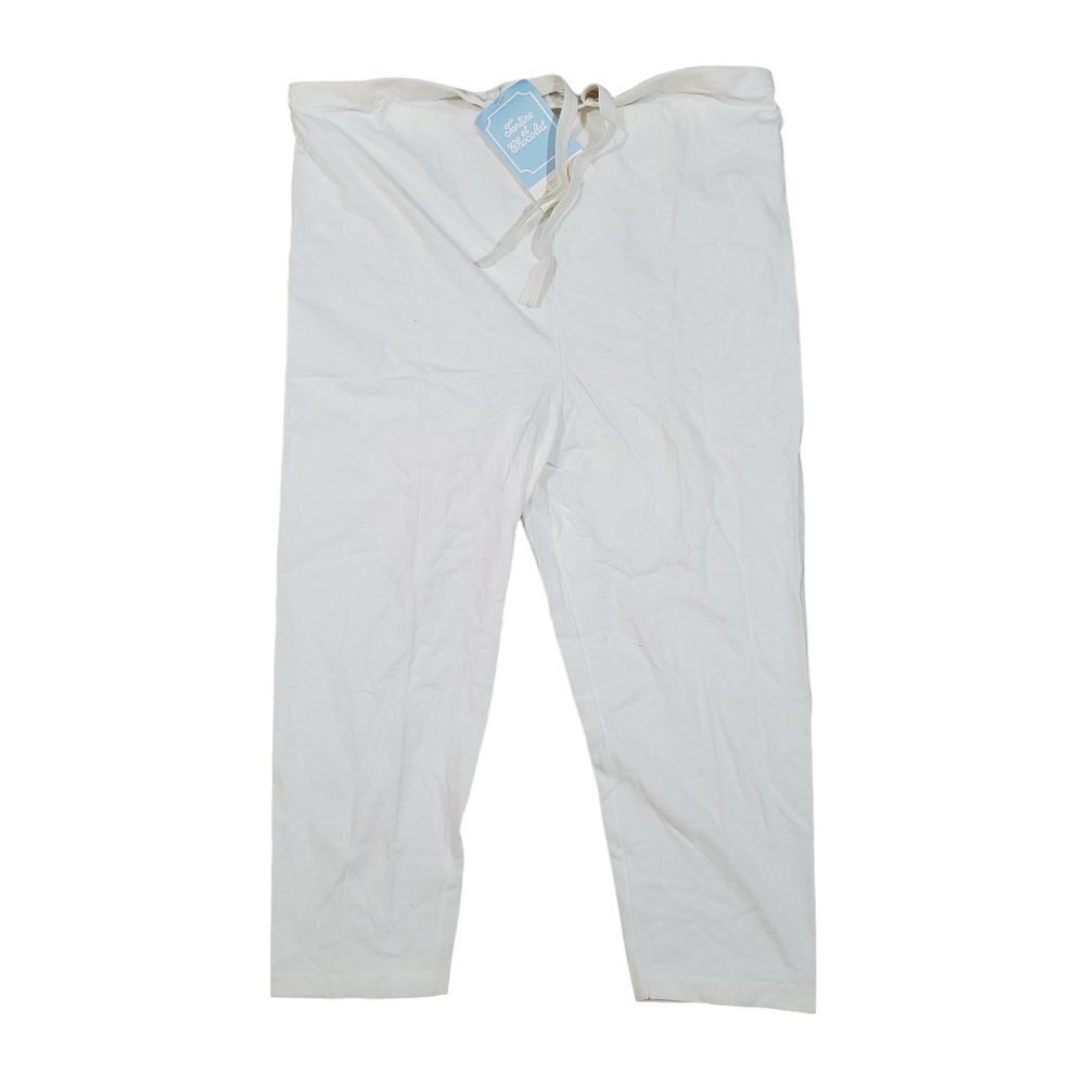 Tartine et Chocolat Womens Adjustable Pregnancy Pants White Size 38x19